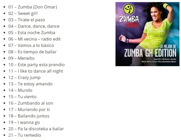 Música de Zumba movida
