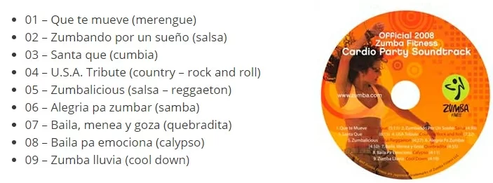música de Zumba